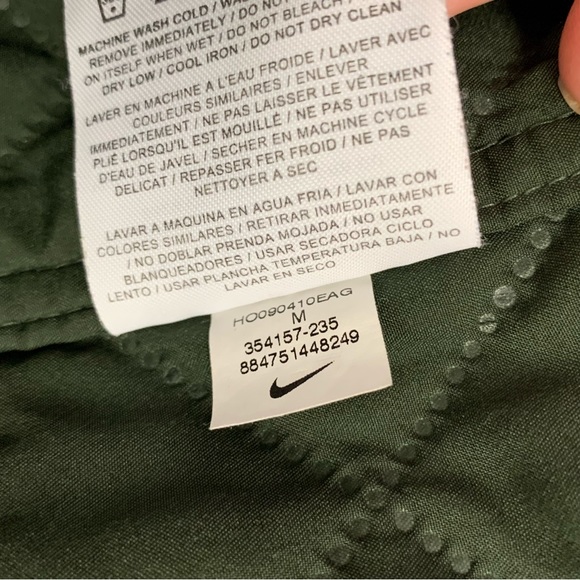 Nike SB Skateboarding Green Bomber Jacket Size Medium - Picture 11 of 12